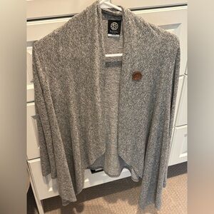 Nordstrom Bobeau Waterfall Cardigan Petite Medium